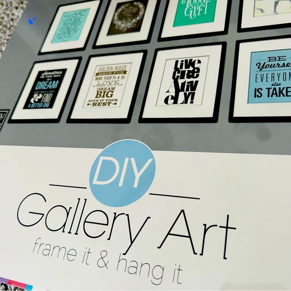 Gallery Art Frame It & Gang It Quotes Pad Collection